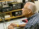 Bill Sexton, N1IN/AAR1FP, at his shack in Pittsfield, Massachusetts.